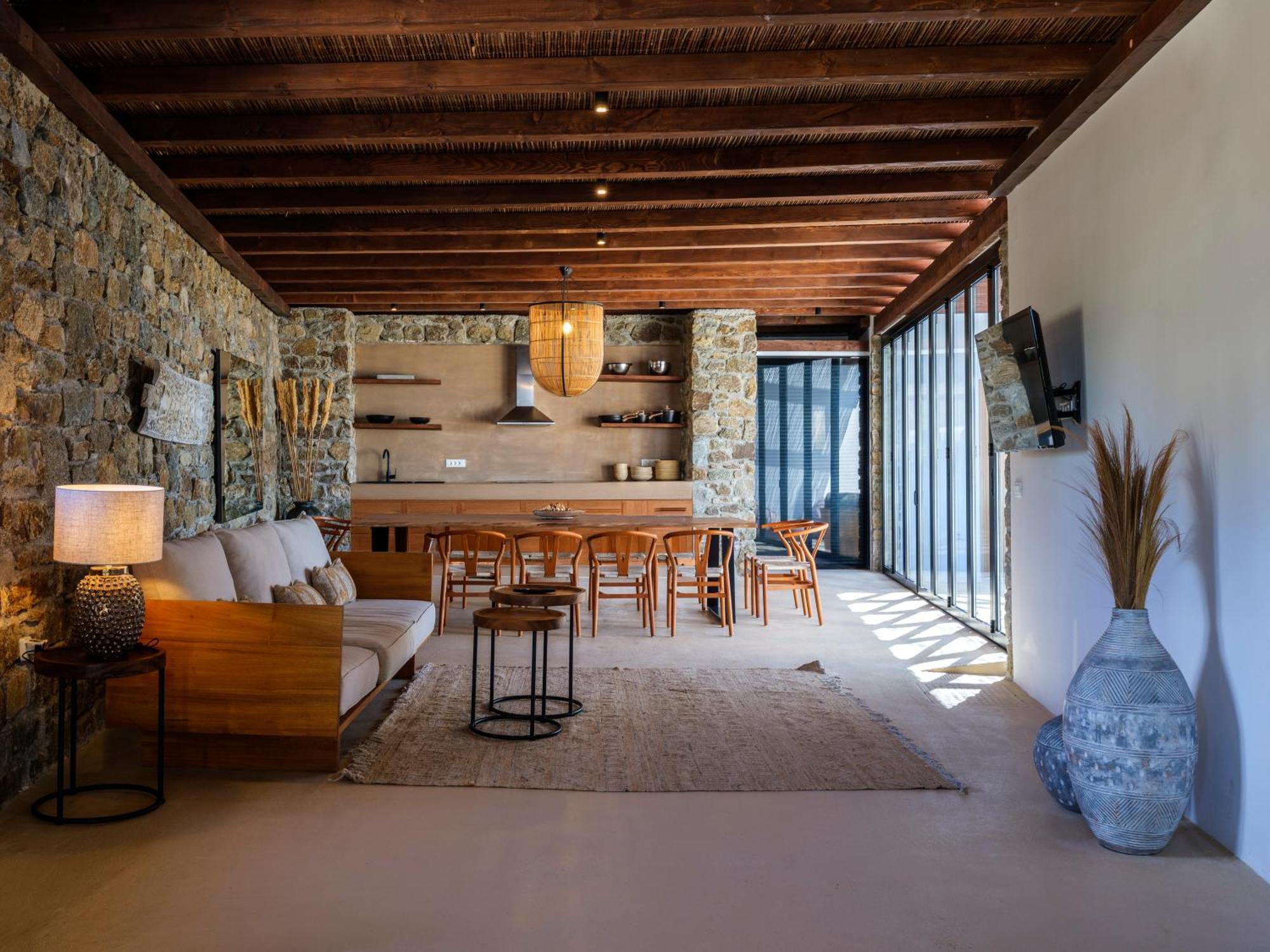 Trinity Mykonos - Beachfront Villa Platys Gialos  Exterior foto