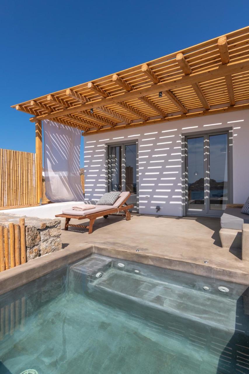 Trinity Mykonos - Beachfront Villa Platys Gialos  Exterior foto