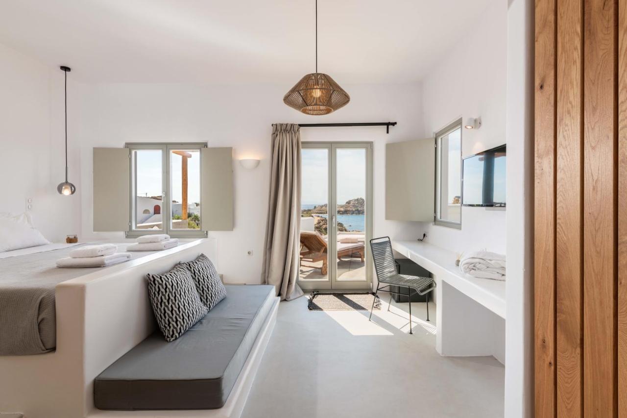 Trinity Mykonos - Beachfront Villa Platys Gialos  Exterior foto