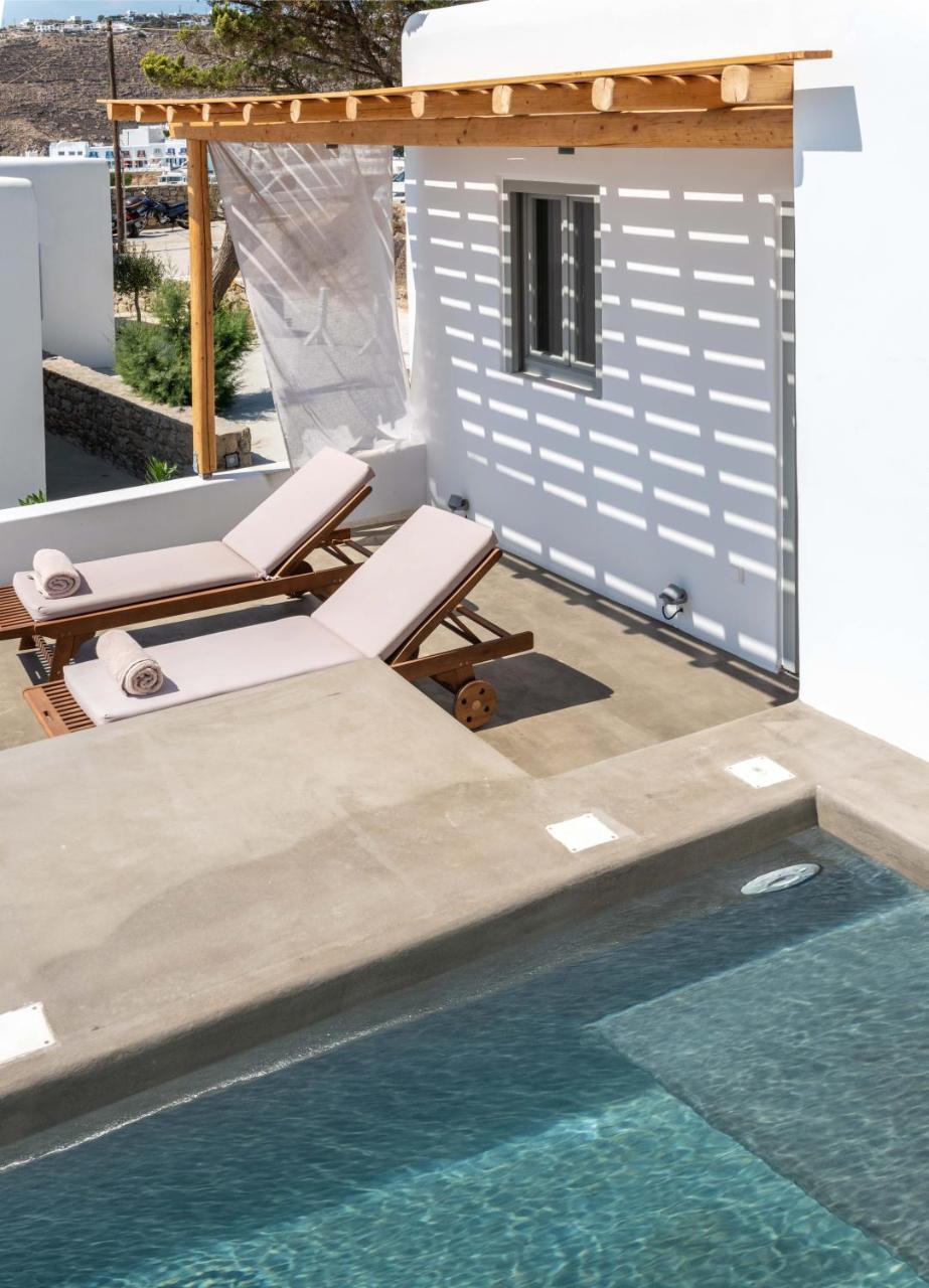 Trinity Mykonos - Beachfront Villa Platys Gialos  Exterior foto