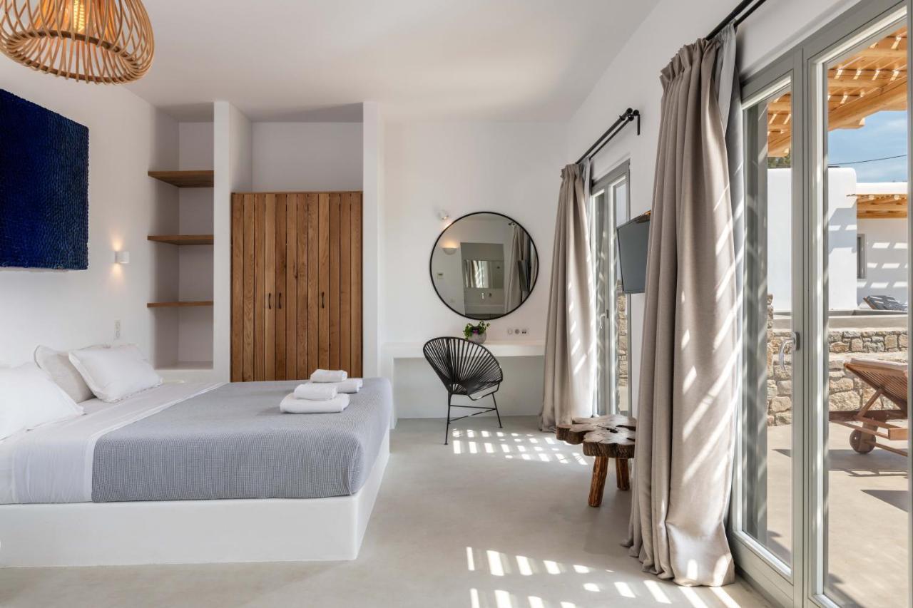 Trinity Mykonos - Beachfront Villa Platys Gialos  Exterior foto