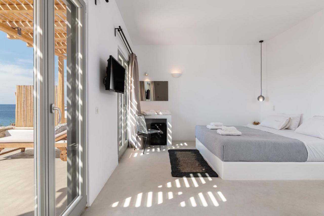 Trinity Mykonos - Beachfront Villa Platys Gialos  Exterior foto