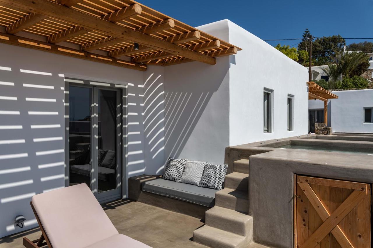 Trinity Mykonos - Beachfront Villa Platys Gialos  Exterior foto