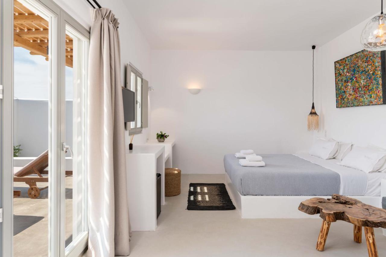 Trinity Mykonos - Beachfront Villa Platys Gialos  Exterior foto