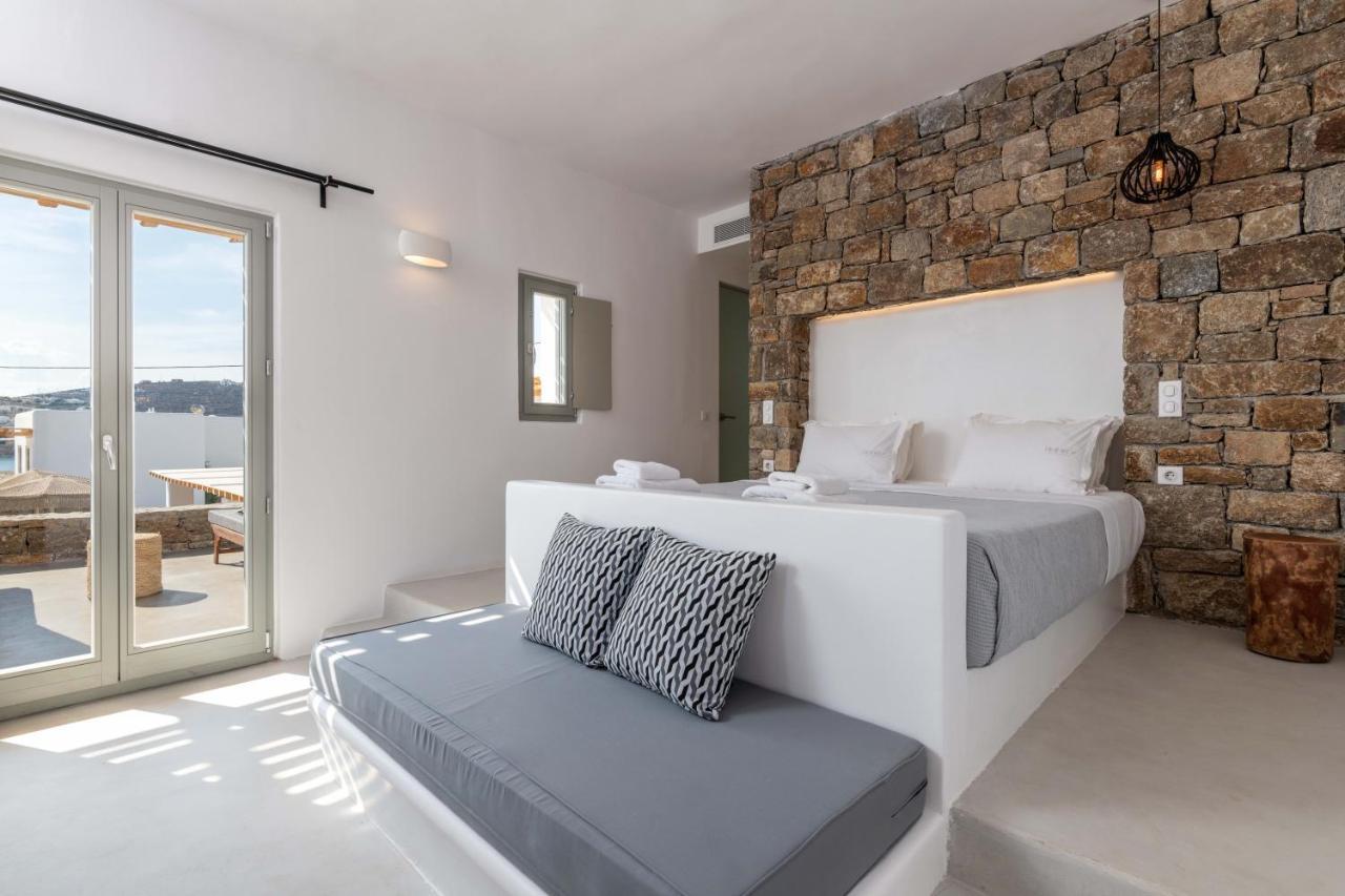 Trinity Mykonos - Beachfront Villa Platys Gialos  Exterior foto